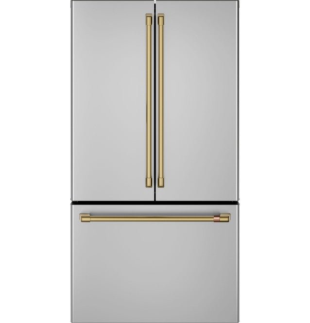 Café™ ENERGY STAR® 18.6 Cu. Ft. Counter-Depth French-Door Refrigerator - CWE19SP2NS1