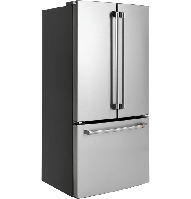 Café™ ENERGY STAR® 18.6 Cu. Ft. Counter-Depth French-Door Refrigerator - CWE19SP2NS1