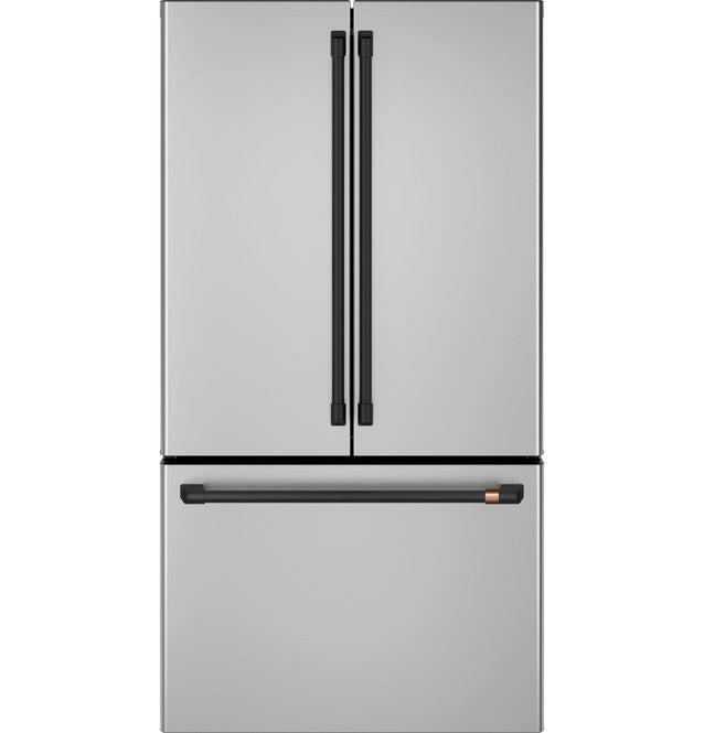 Café™ ENERGY STAR® 18.6 Cu. Ft. Counter-Depth French-Door Refrigerator - CWE19SP2NS1