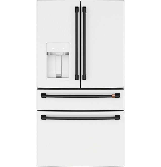 Café™ ENERGY STAR® 27.8 Cu. Ft. Smart 4-Door French-Door Refrigerator - CVE28DP4NW2