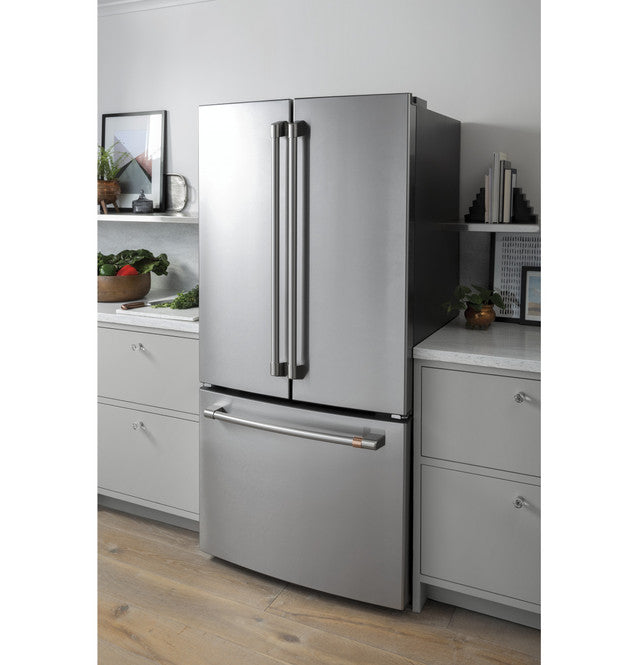 Café™ ENERGY STAR® 18.6 Cu. Ft. Counter-Depth French-Door Refrigerator - CWE19SP3ND1