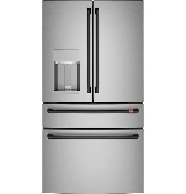 Café™ ENERGY STAR® 27.8 Cu. Ft. Smart 4-Door French-Door Refrigerator - CVE28DP2NS1