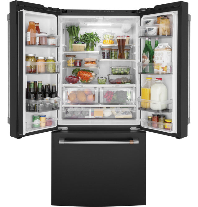 Café™ ENERGY STAR® 18.6 Cu. Ft. Counter-Depth French-Door Refrigerator - CWE19SP3ND1