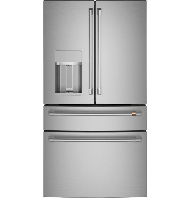 Café™ ENERGY STAR® 27.8 Cu. Ft. Smart 4-Door French-Door Refrigerator - CVE28DP2NS1