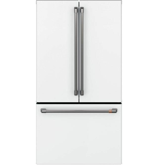 Café™ ENERGY STAR® 23.1 Cu. Ft. Smart Counter-Depth French-Door Refrigerator - CWE23SP4MW2