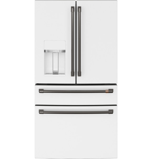 Café™ ENERGY STAR® 27.8 Cu. Ft. Smart 4-Door French-Door Refrigerator - CVE28DP4NW2