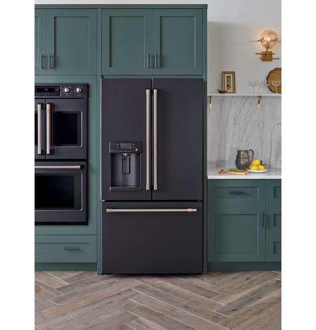 Café™ ENERGY STAR® 22.1 Cu. Ft. Smart Counter-Depth French-Door Refrigerator with Hot Water Dispenser - CYE22TP3MD1