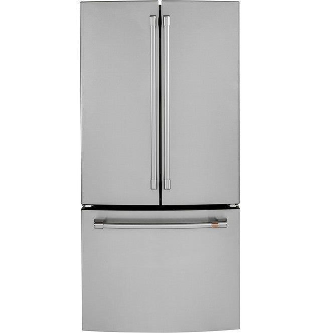 Café™ ENERGY STAR® 18.6 Cu. Ft. Counter-Depth French-Door Refrigerator - CWE19SP2NS1