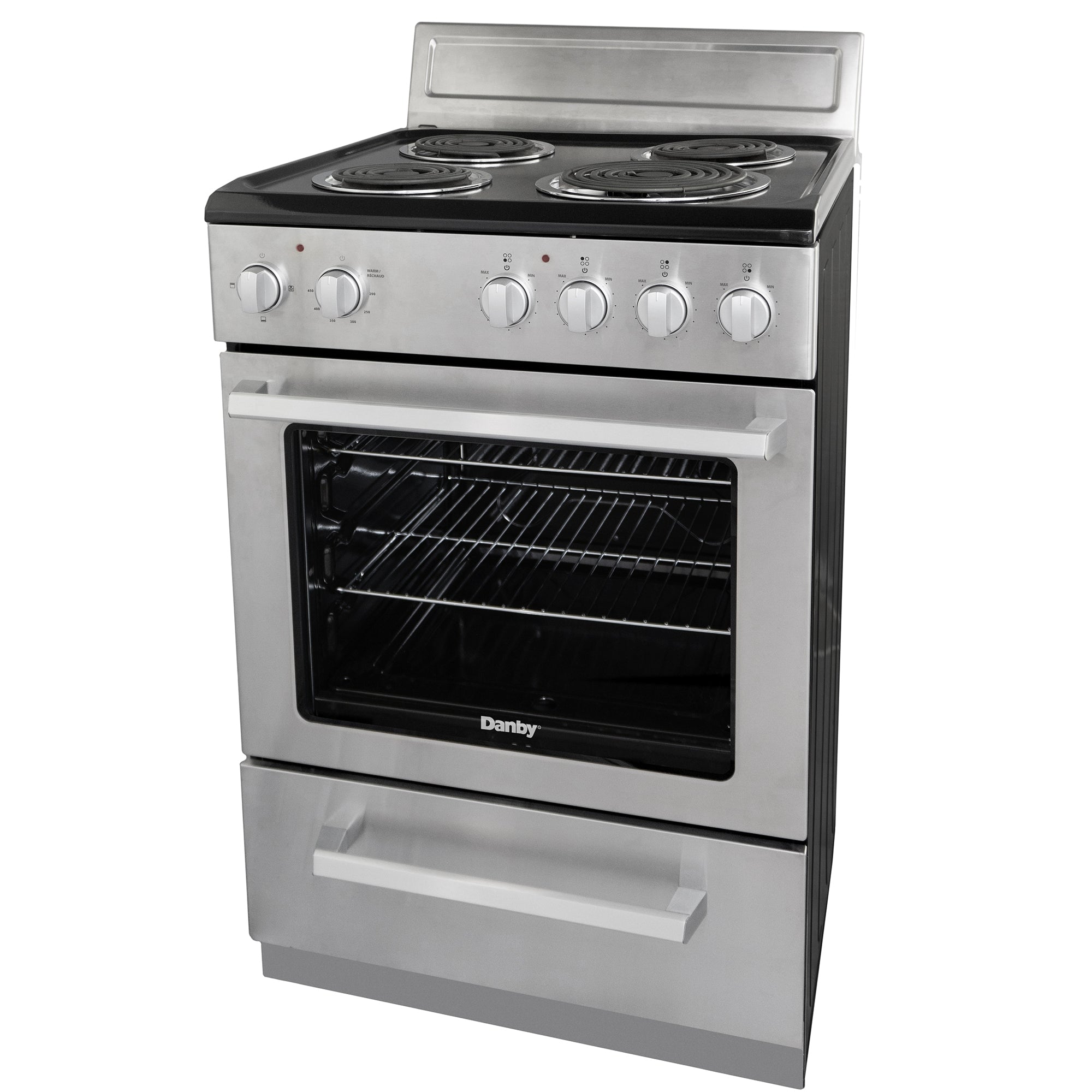 Danby 24″ Wide Electric Range in Stainless Steel - DERM240WC