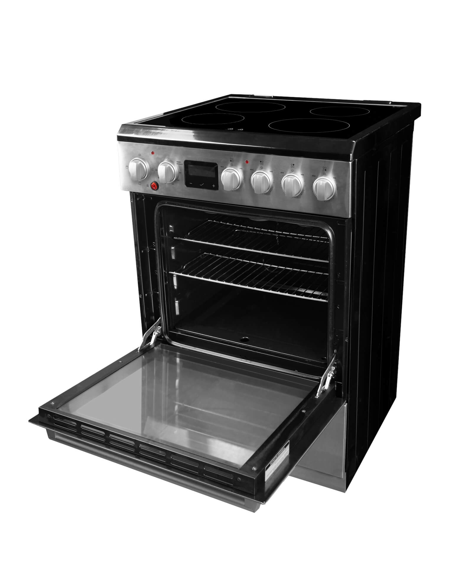 Danby 24″ TruAirFry Smooth top Slide-in Electric Range in Stainless Steel - DRCA240BSSC