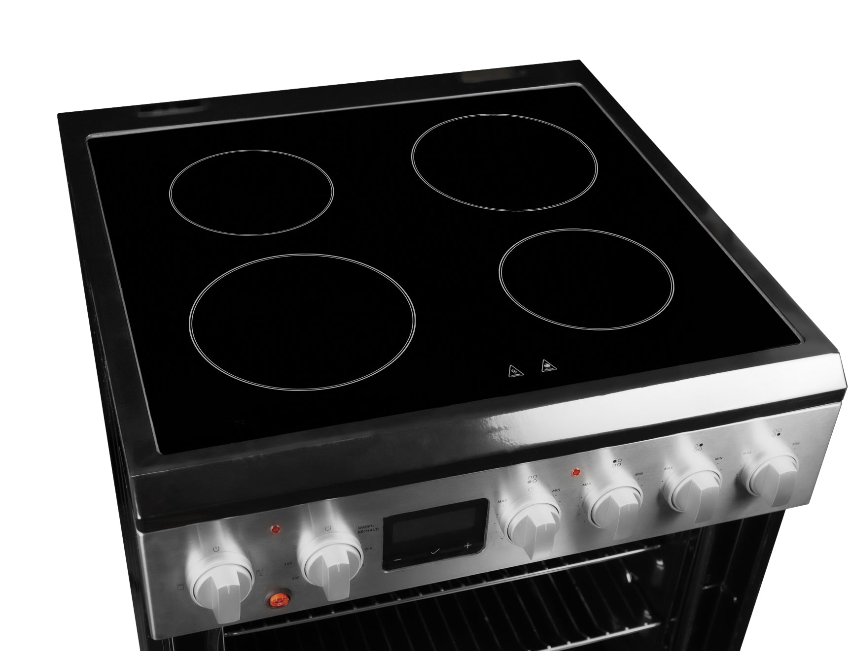 Danby 24″ TruAirFry Smooth top Slide-in Electric Range in Stainless Steel - DRCA240BSSC