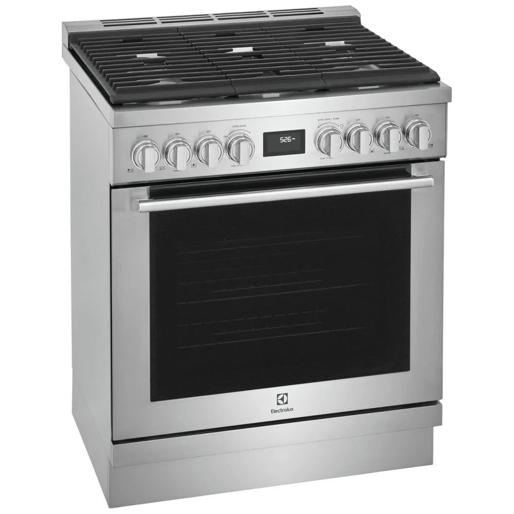 Cuisinière à gaz autonome à commandes frontales de 30 po - ECFG3068AS