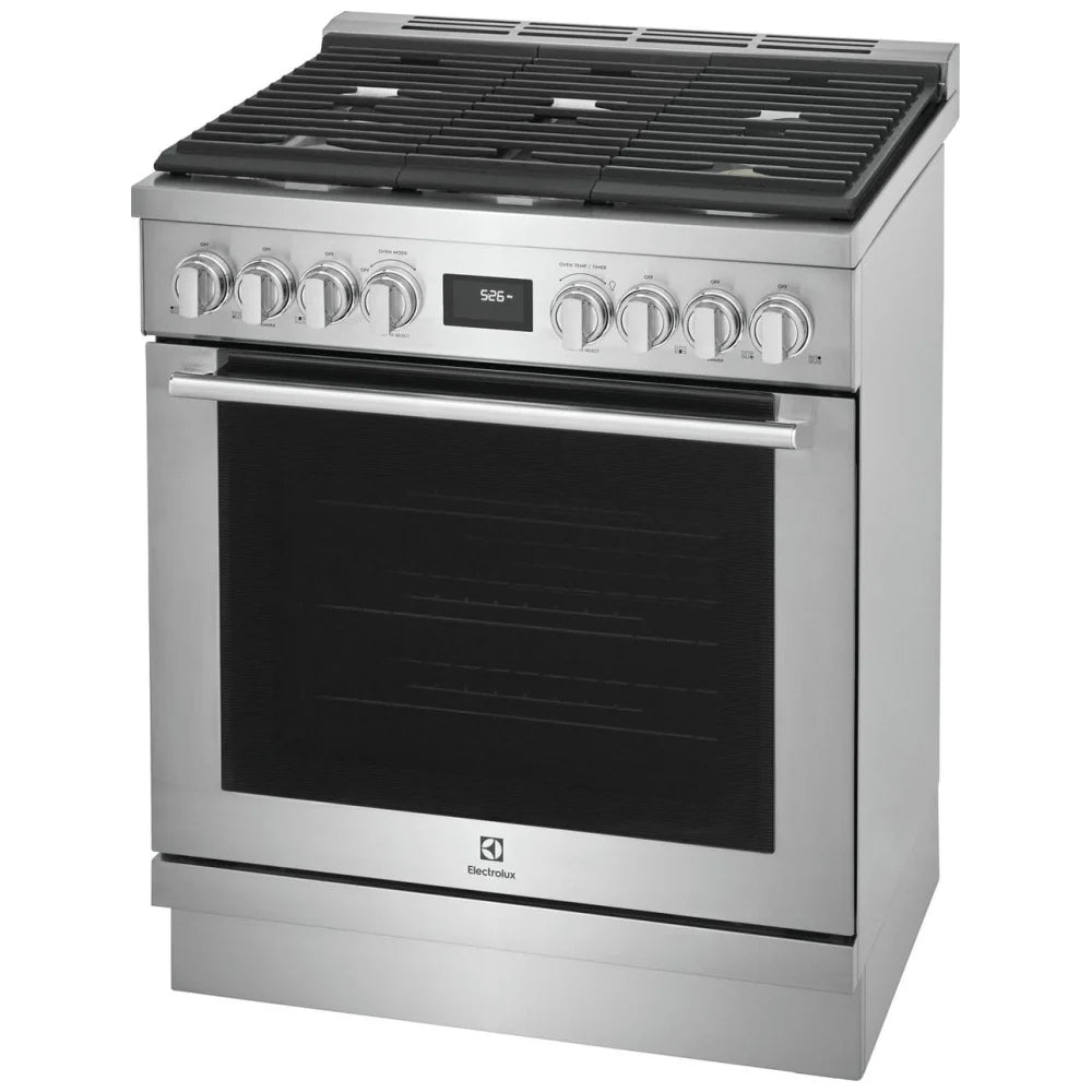 Cuisinière à gaz autonome à commandes frontales de 30 po - ECFG3068AS