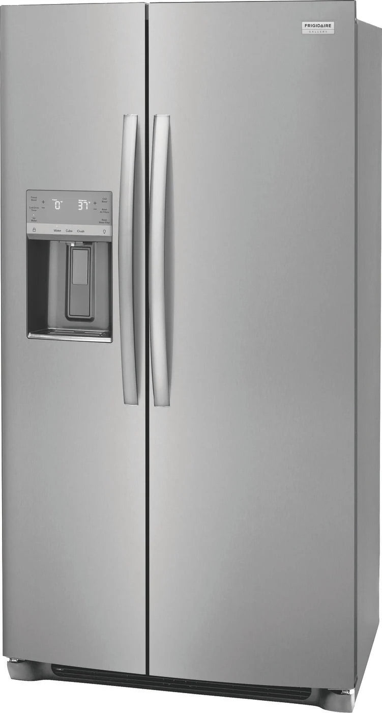 Frigidaire Gallery 25.6 Cu. Ft. 36'' Standard Depth Side by Side Refrigerator - GRSS2652AF