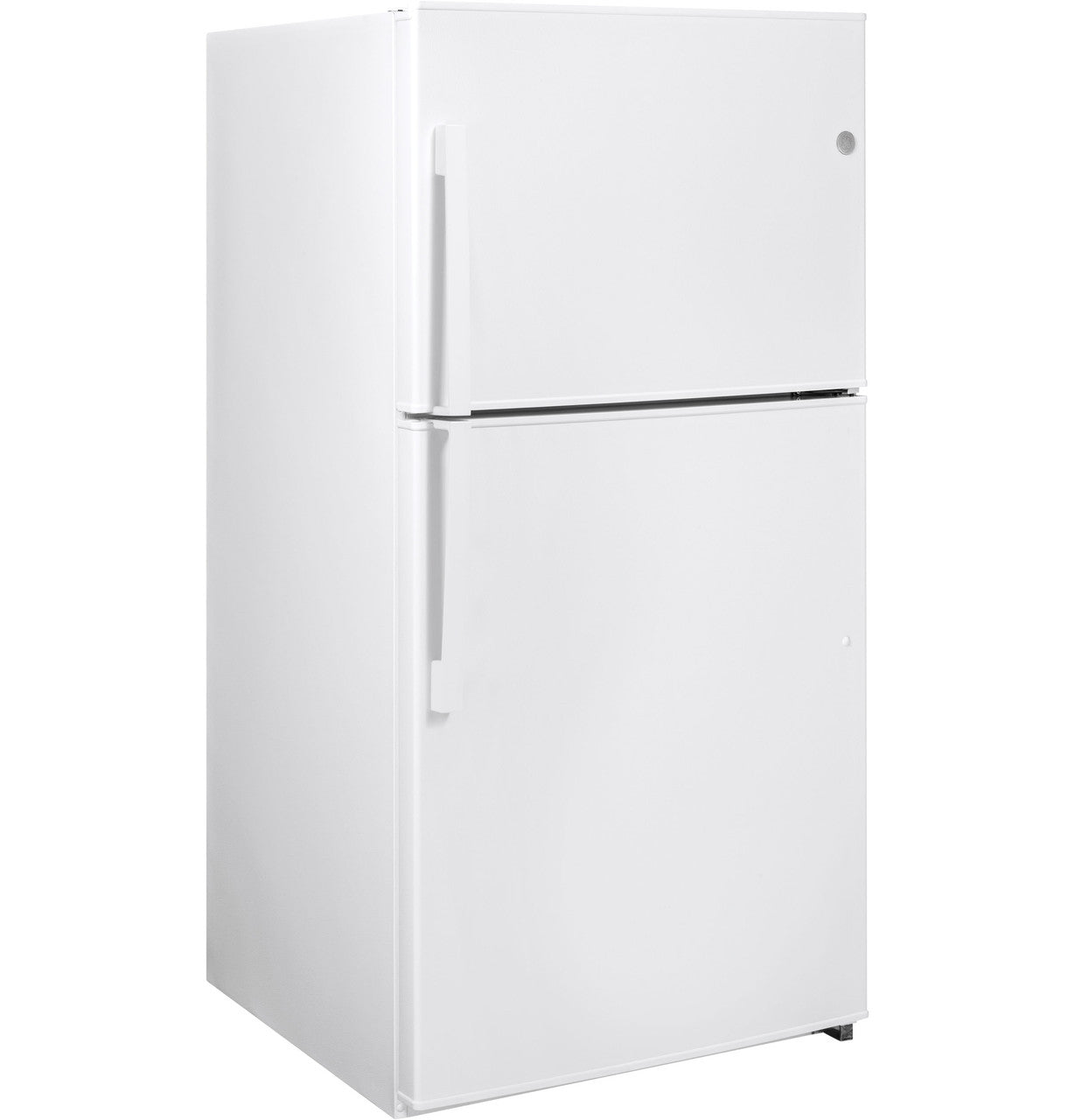 GE® ENERGY STAR® 21.1 Cu. Ft. Top-Freezer Refrigerator - GTE21GTHWW