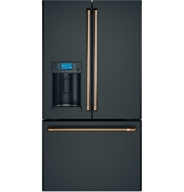 Café™ ENERGY STAR® 22.1 Cu. Ft. Smart Counter-Depth French-Door Refrigerator with Hot Water Dispenser - CYE22TP3MD1