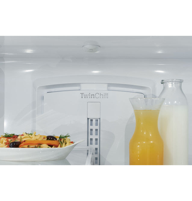 Café™ ENERGY STAR® 22.1 Cu. Ft. Smart Counter-Depth French-Door Refrigerator with Hot Water Dispenser - CYE22TP4MW2