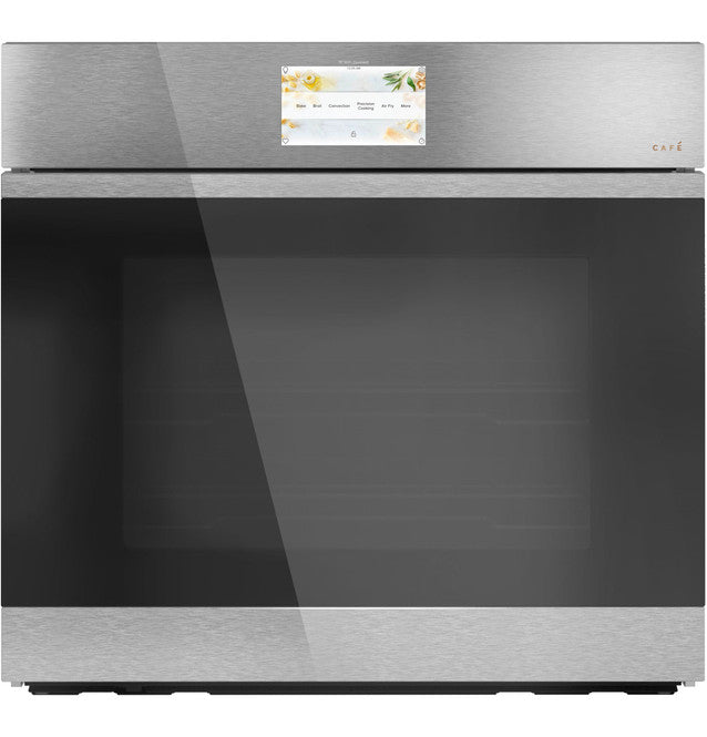 Café™ 30" Smart Built-In Convection Single Wall Oven in Platinum Glass - CTS90DM2NS5