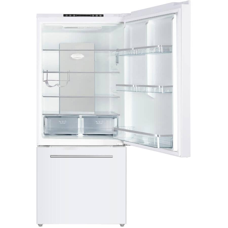 Marathon - 18 cu. ft. Freestanding Refrigerator - MFF179WBM-RH