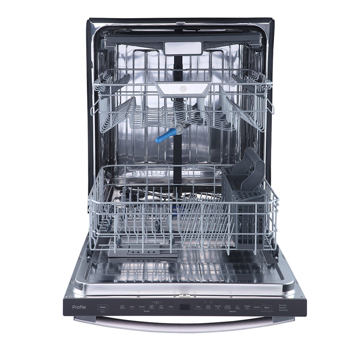 GE Profile 24" Built-In Top Control Dishwasher with Stainless Steel Tall Tub Slate - PBT865SMPES