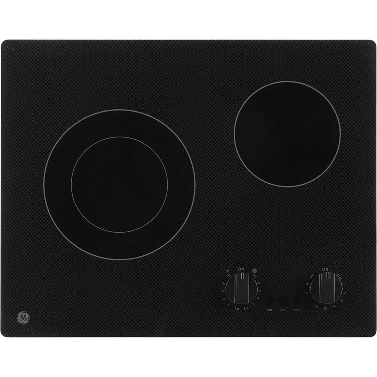 Table de cuisson électrique GE 21" noire - JP3021DPBB