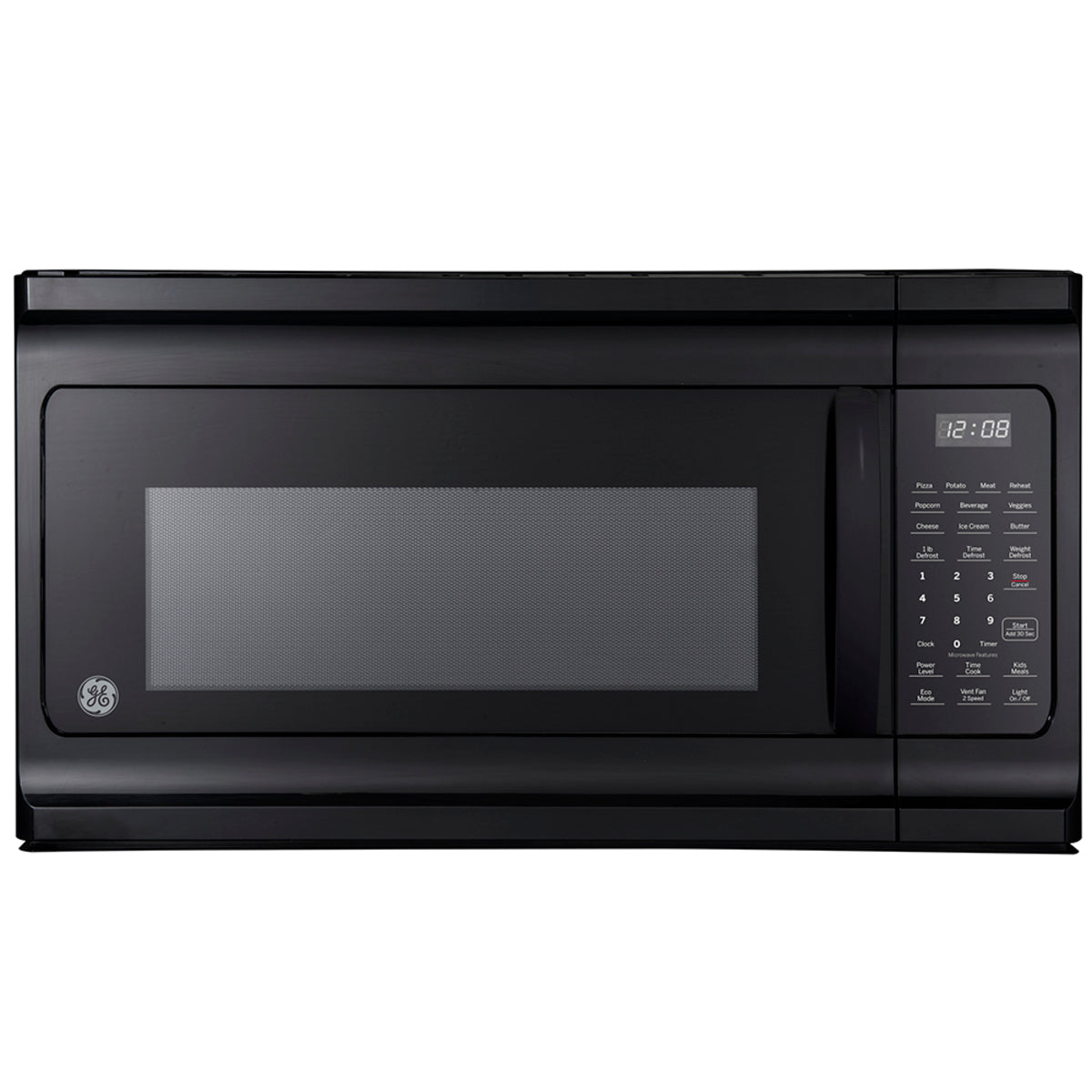 GE 1.6 Cu. Ft. Over-the-Range Microwave Oven Black - JVM2160DMBB