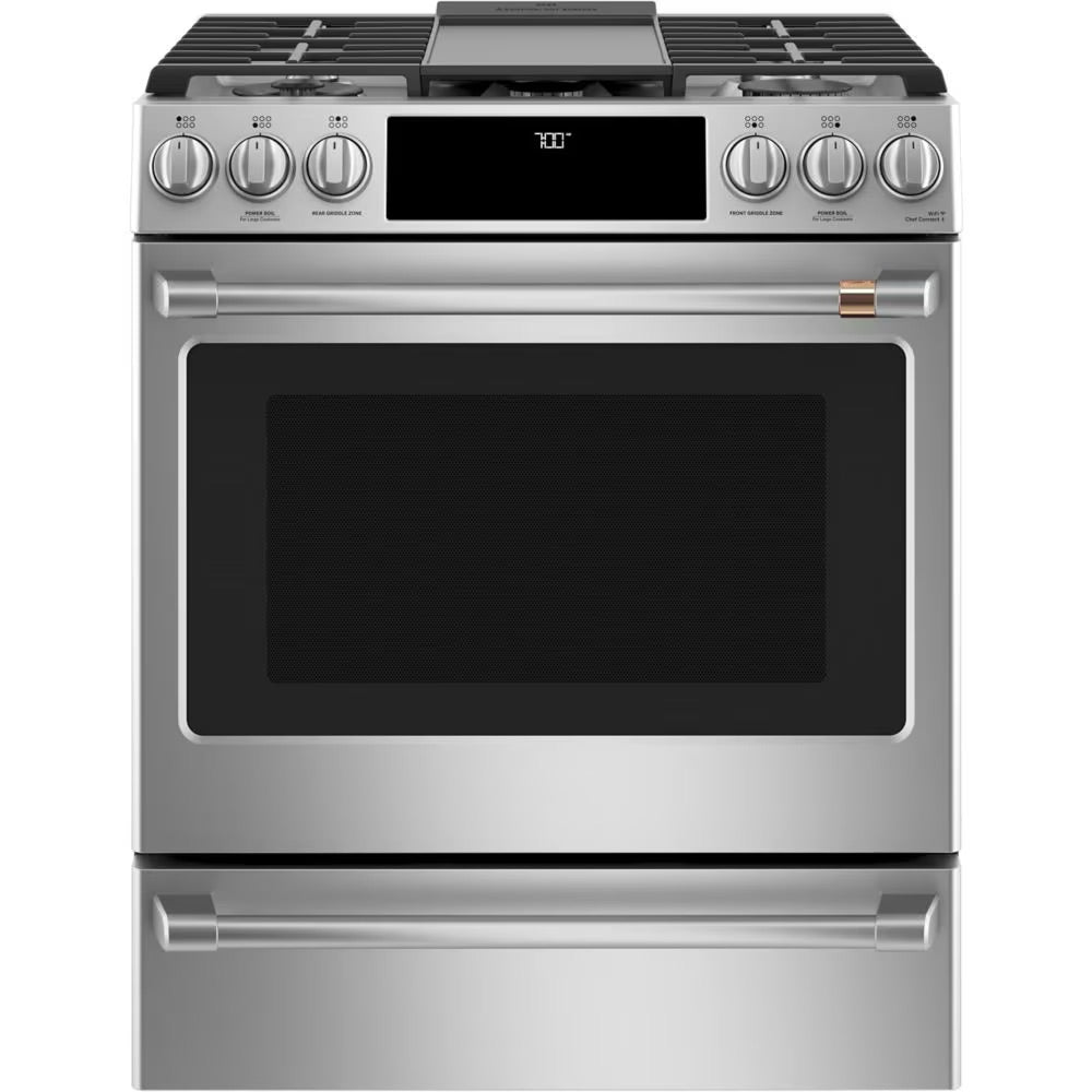 Cuisinière à gaz encastrable de 30 pouces avec four à convection en acier inoxydable - CCGS700P2MS1