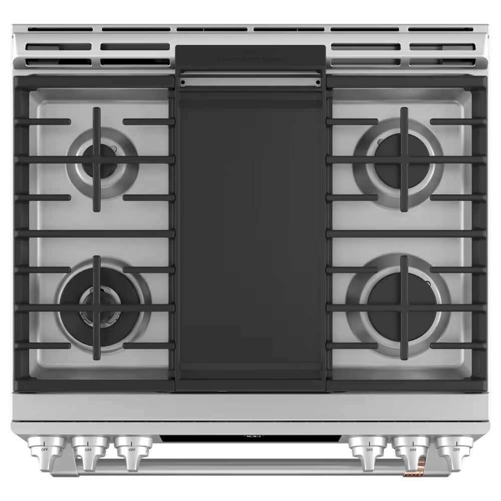 Cuisinière à gaz encastrable de 30 pouces avec four à convection en acier inoxydable - CCGS700P2MS1