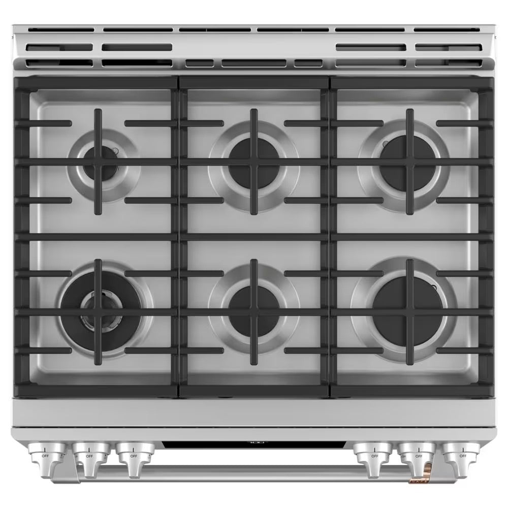 Cuisinière à gaz encastrable de 30 pouces avec four à convection en acier inoxydable - CCGS700P2MS1