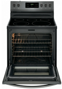 Frigidaire 30-inch Electric Range - Black Stainless Steel CFEF3054TD